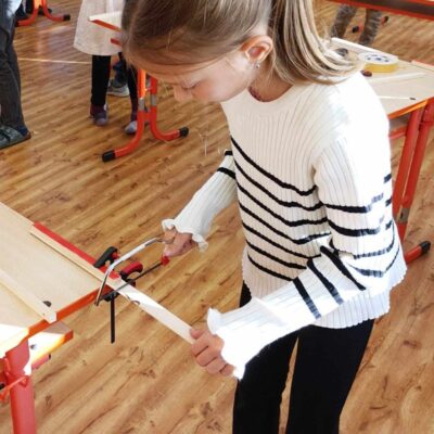 Dílničky ZŠ řezání